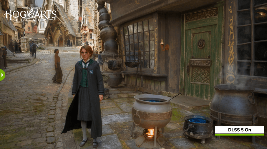 Après DLSS: village lumineux, plus aucune ambiance inquiétante